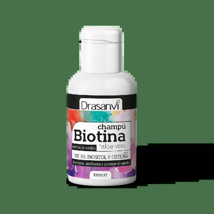 Champú Biotina y Aloe Vera 100 ml Drasanvi