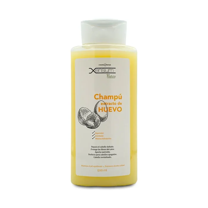 Champú de extracto de Huevo · Xensium · 500 ml