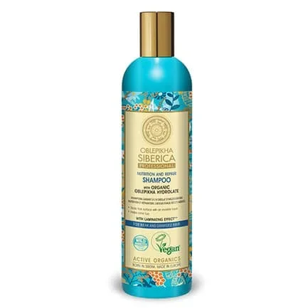 Champú para cabello débil y dañado Oblepikha, Natura Siberica