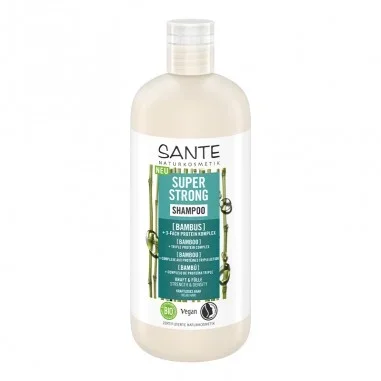 Champú Súper Fuerte Bambú de 500 ml, Sante