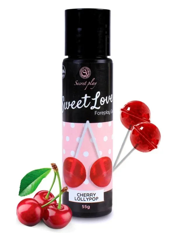 CHERRY LOLLIPOP LUBRICANTE COMESTIBLE 60 ML