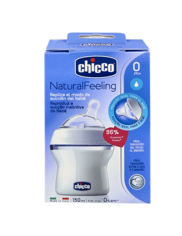 Chicco Biberón NaturalFeeling 0m+ 150 ml
