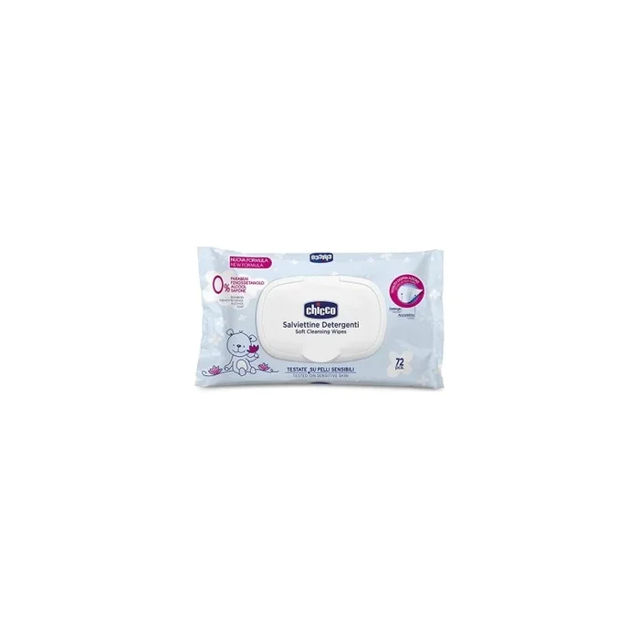 Chicco Toallitas Humedas Con Tapa 72 Uni