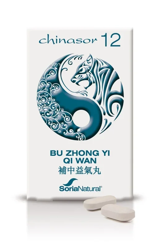 Chinasor 12 BU ZHONG YI QI WAN – Soria Natural – 30 comprimidos