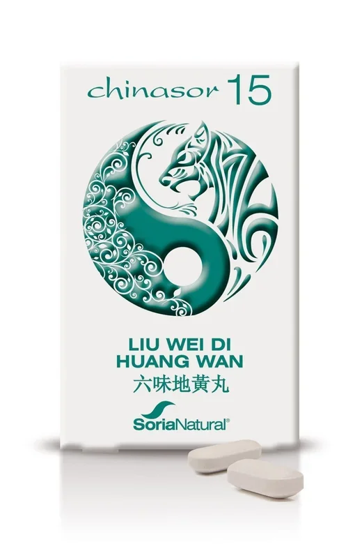 Chinasor 15 LIU WEI DI HUANG WAN – Soria Natural – 30 comprimidos