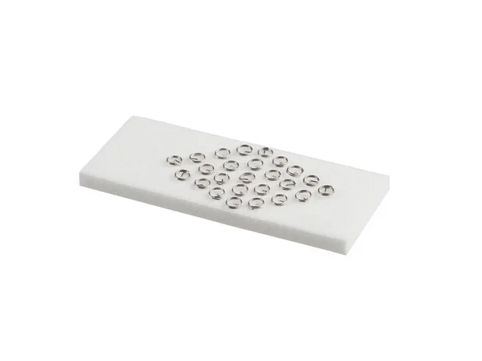 Chincheta De Auriculoterapia De Acero Sin Adhesivo, 200 Uds