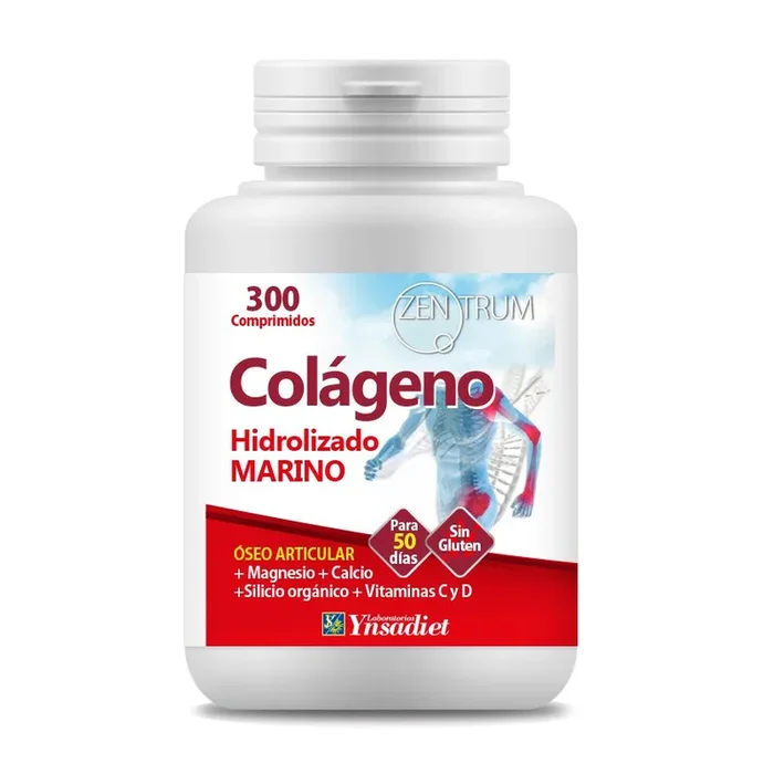 COLÁGENO HIDROLIZADO MARINO 300 COMP. 300 comprimidos – Ynsadiet