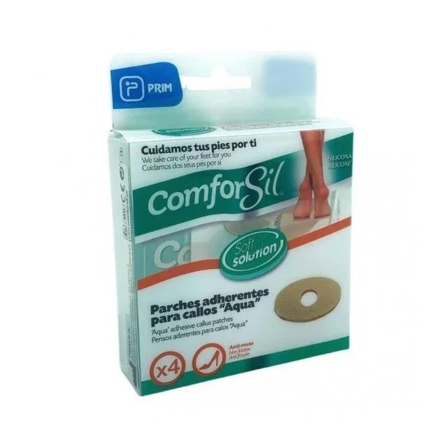 COMFORSIL SILICONA PARCHE PROTECTOR CALLOS ADH 6 UNIDADES