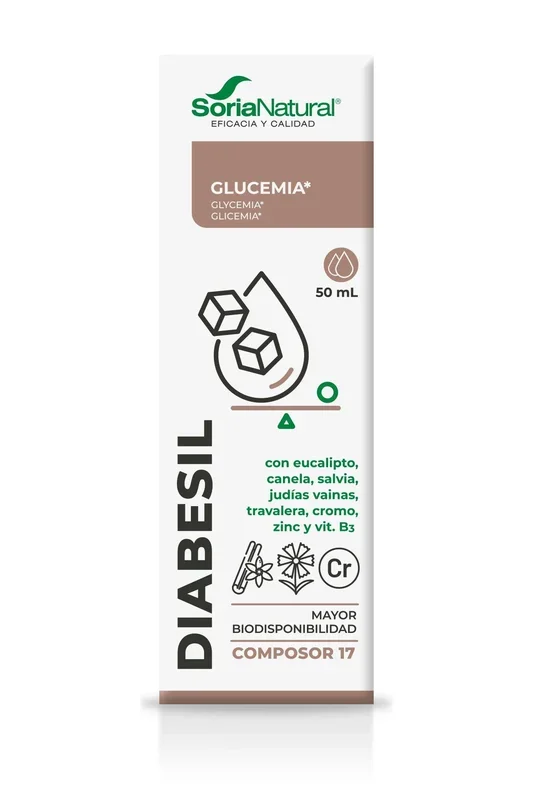 Composor 17 – Diabesil · Soria Natural · 50 ml