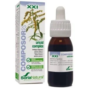 Composor 32 – Uricid Complex XXI – Soria Natural – 50 ml