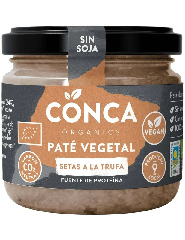Conca Organics Pate Vegetal Setas A La Trufa Vegan 110G