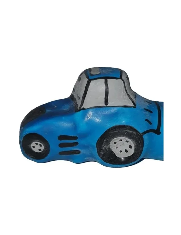 Condomerie – Preservativo Decorativo Pintado A Mano Tractor Azul Xl