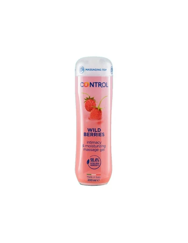 Control – Gel De Masaje 3 En 1 Wild Berries 200 Ml