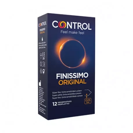 Control Preservativos Finissimo Original 12 unidades
