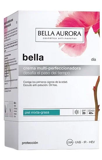 Crema de Día Antiedad Multiperfeccionadora – Piel Mixta-Grasa · Bella Aurora · 50 ml