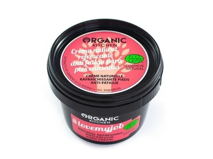 CREMA DE PIES ANTI-FATIGA NATURAL ORGANIC KITCHEN LOVEMYJOB 200ML