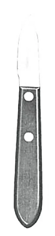 Cuchillo para cera y yeso.