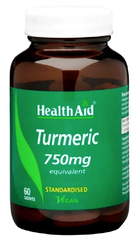 Curcuma 750 mg – Health Aid – 60 comprimidos