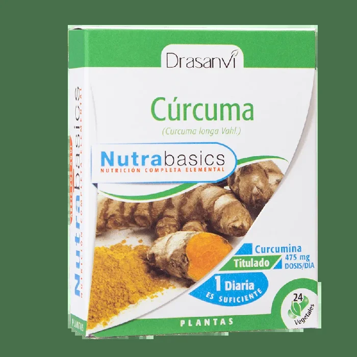 Curcuma – Nutrabasics – Drasanvi – 24 cápsulas
