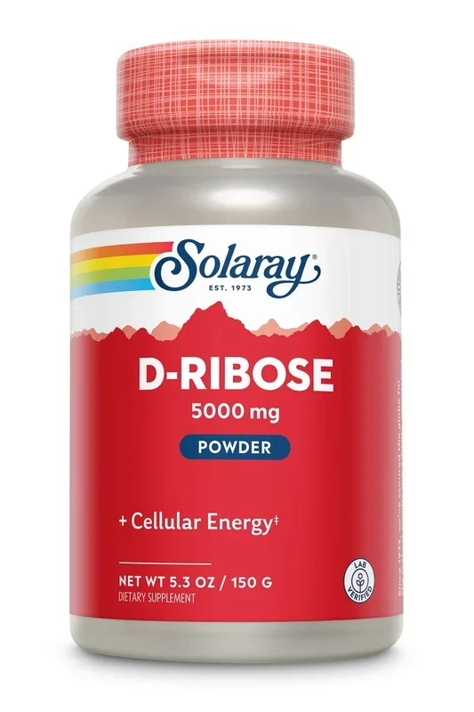 D-Ribose Powder – Solaray – 150 gramos