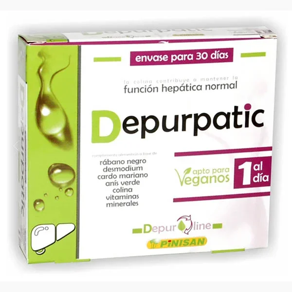 Depurpatic 30 cap, Pinisan