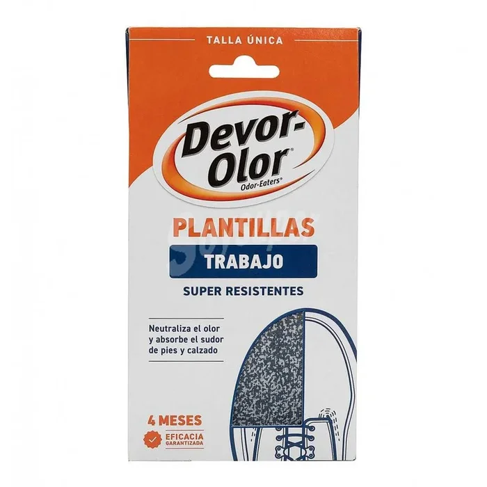 DEVOR-OLOR – PLANTILLAS SUPER RESISTENTES ANTIOLOR PARA ZAPATILLAS