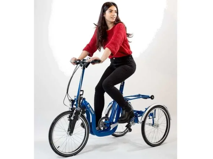 Di Blasi R34 – Triciclo eléctrico plegable de 3 ruedas con batería extraíble