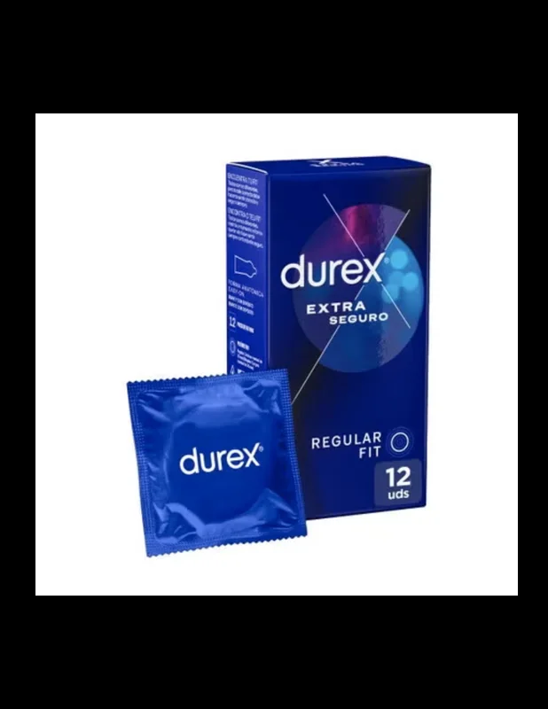 Durex Extra Seguro Preservativos 12Uds