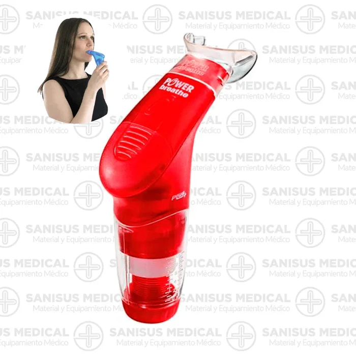 Ejercitador pulmonal PowerBreathe Plus ideal para deportista de competición