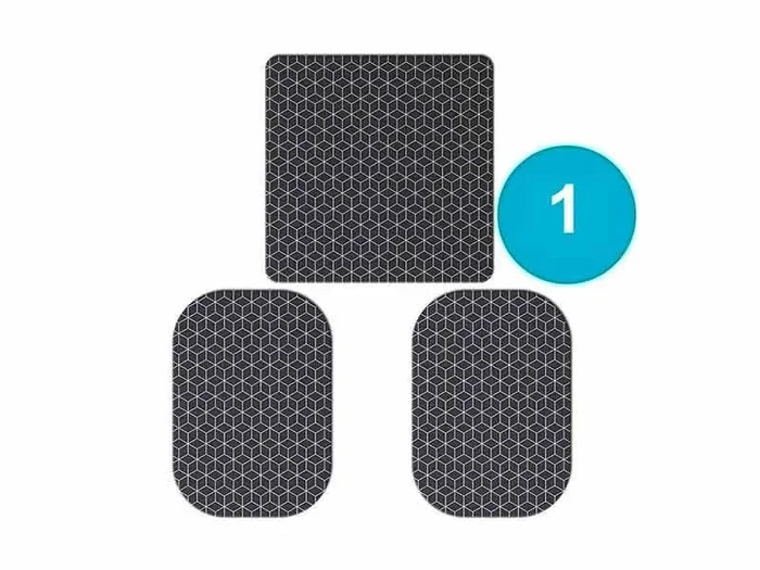 Electrodos Autoadhesivos compatibles cinturones y electroestimuladores Slendertone