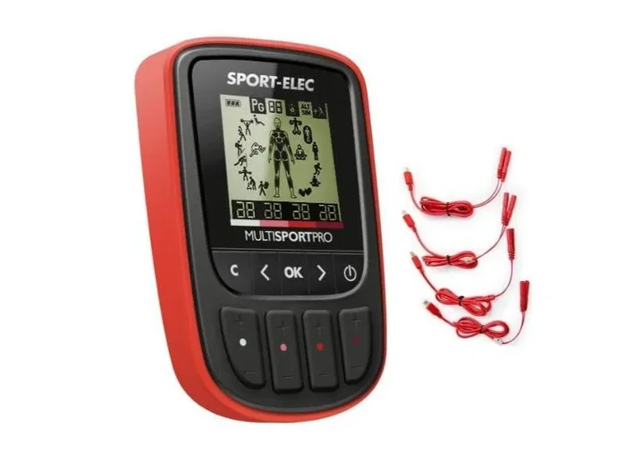 Electroestimulador muscular Sport-elec Multisport Pro con cables 4 canales 94 programas