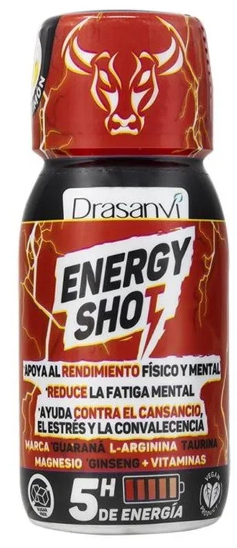 Energy Shot Sabor Limón · Drasanvi · 60 ml