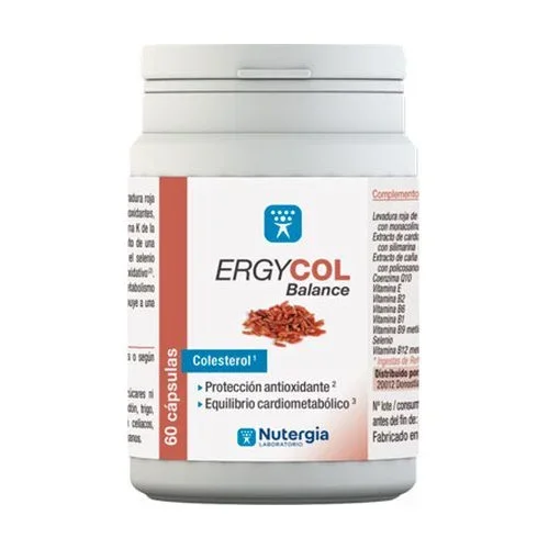 Ergycol balance – Nutergia – 60 cápsulas
