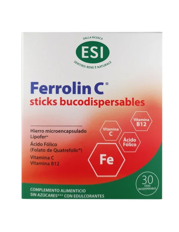 ESI Ferroline C Sticks Bucodispersables 30 Stics
