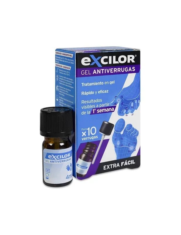 Excilor Gel Anti Verrugas, 4 Ml