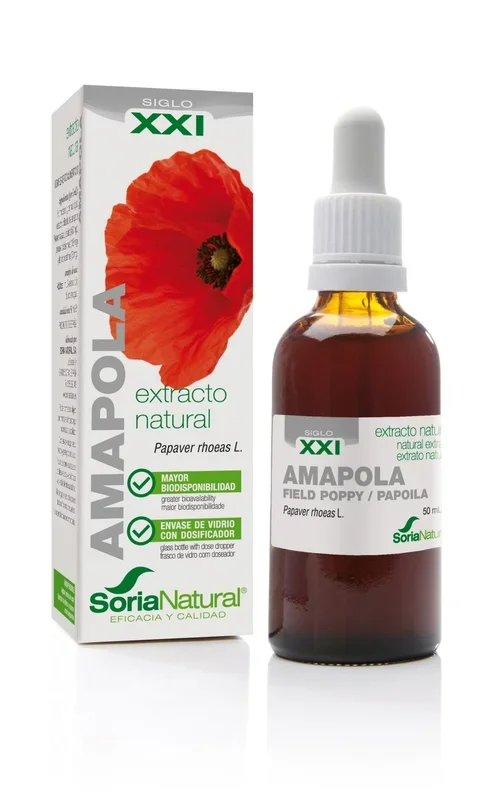 Extracto de Amapola XXI – Soria Natural – 50 ml