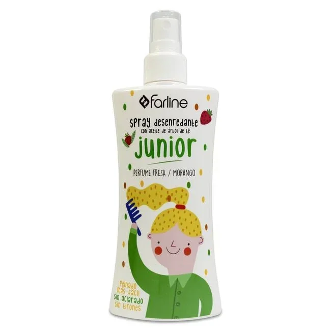 Farline Spray Desenredante con Árbol de Té, 250 ml