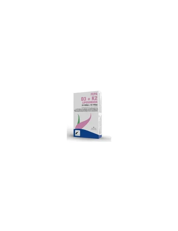 Fepadiet Fepa Vitamina D3+K2 Liposomado 40Caps