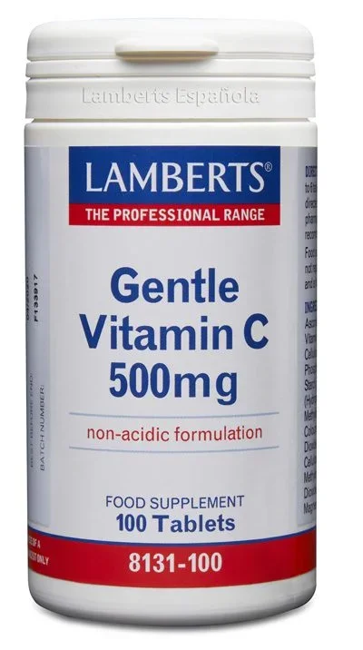 Gentle Vitamina C – Lamberts – 100 comprimidos