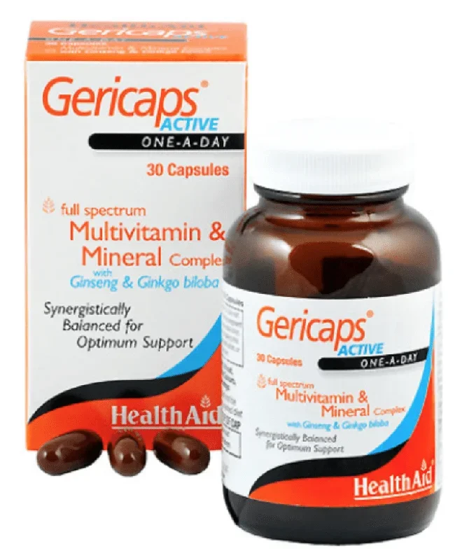 Gericaps Active – Health Aid – 30 cápsulas