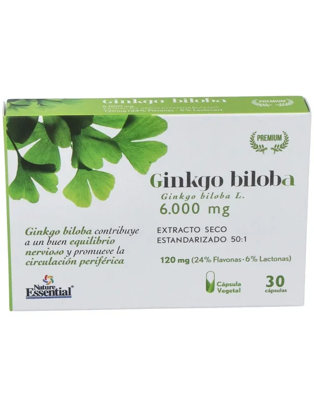 Ginkgo Biloba 6000Mg. 30Cap.