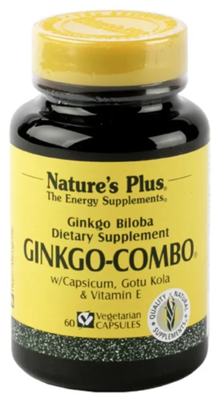 Ginkgo-Combo · Nature’s Plus · 60 cápsulas