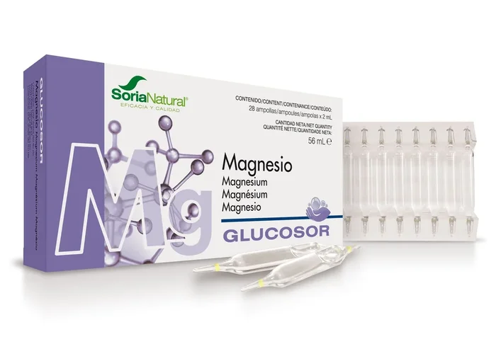 Glucosor Magnesio – Soria Natural – 28 ampollas