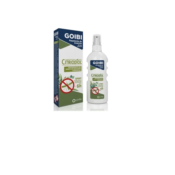 Goibi Repelente de Insectos Citriodiol Spray 100ml