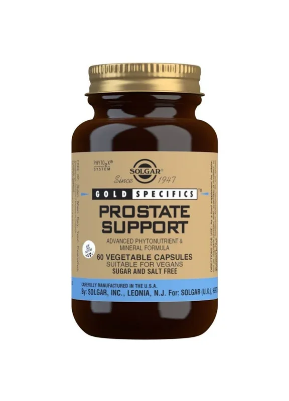 Gold Specifics Prostate Support – Solgar – 60 Cápsulas vegetales
