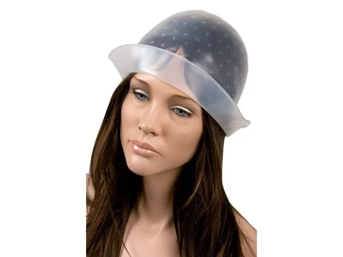 GORRO PARA MECHAS TRASLUCIDO CON GANCHILLO