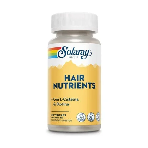 Hair Nutrients (piel-cabello-uñas) – Solaray – 60 cápsulas