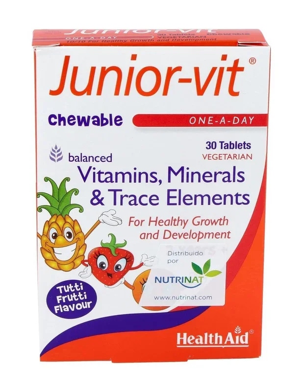 Healthaid Junior-Vit 30 Comprimidos