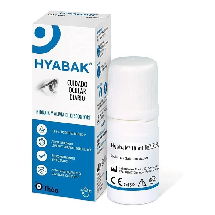 HYABAK SOLUCION HIDRATANTE LENTES DE CONTACTO 10 ML