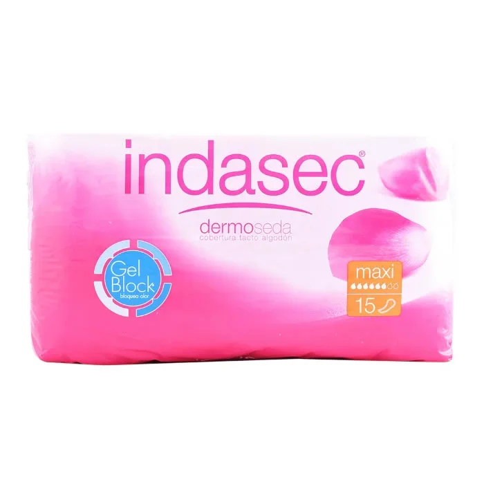Indasec Dermoseda Incontinencia Maxi 15 Unidades